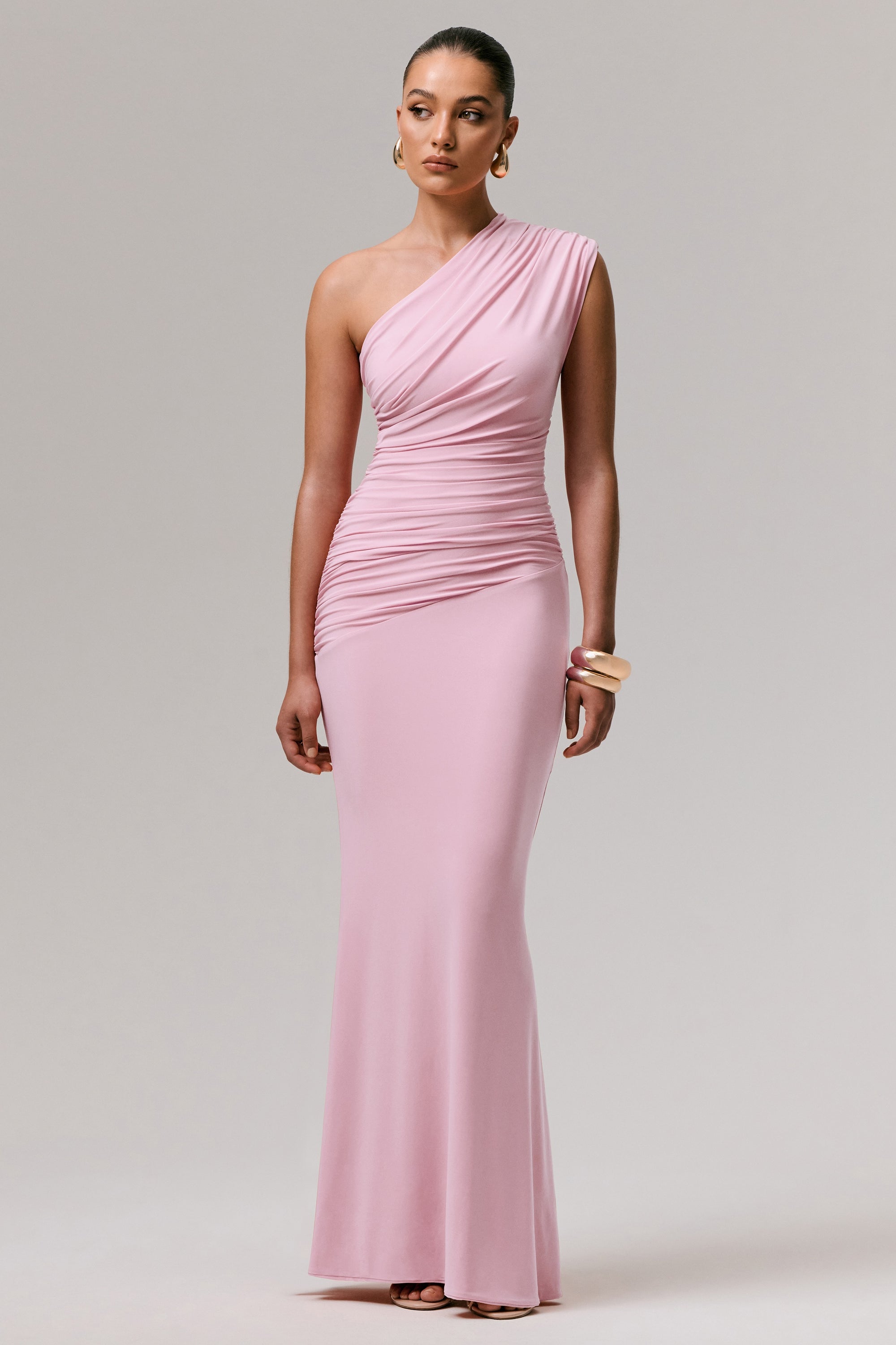 HR_CL136172084 - Mardi Pink symmetric Maxi Dress With Ruching 05.jpg