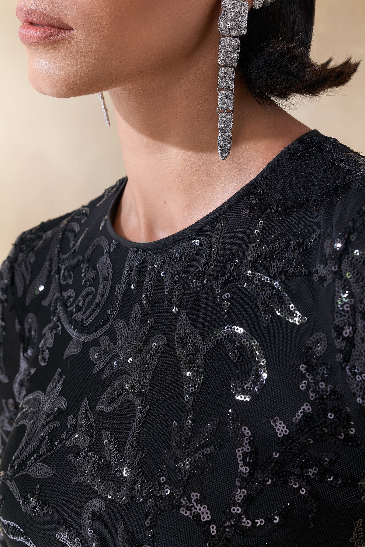 ECM_HR_CL136700002 Stellar _ Black Embellished Lace High-Neck Maxi Dress With Long Sleeves 5.jpg