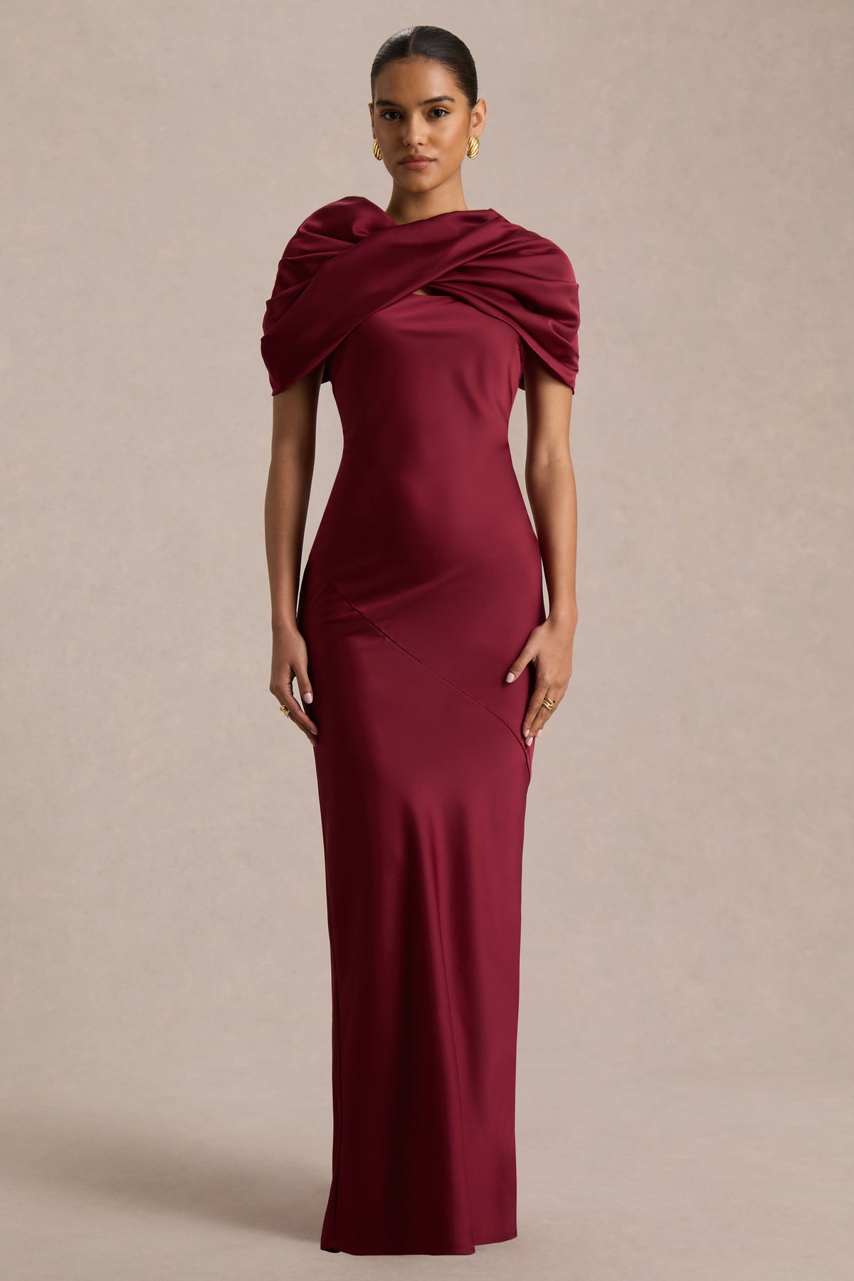 HR_CL136748037 - Yoli Burgundy Satin Maxi Dress With Twist-Cape 02H.jpg