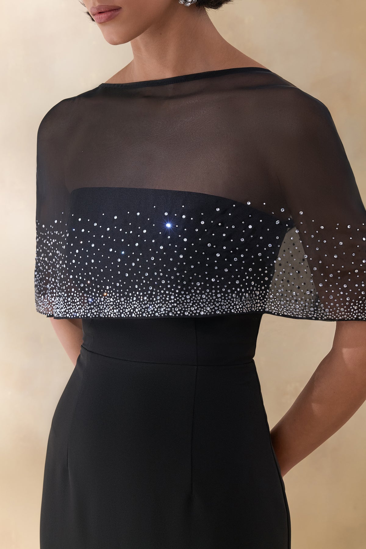 ECM_HR_CL136988002 Everly _ Black Embellished Cape-Sleeve Maxi Dress 0.jpg