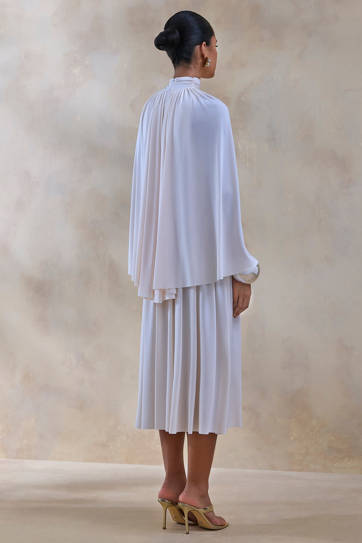 ECM_HR_CL137203111 - Honora _ Cream High-Neck Maxi Dress With Cape-Sleeves 3.jpg