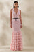 ECM_HR_CL137245227 - Isoria _ Pink And Black Lace Halter-Neck Maxi Dress With Bow-Belt Detail 0.jpg