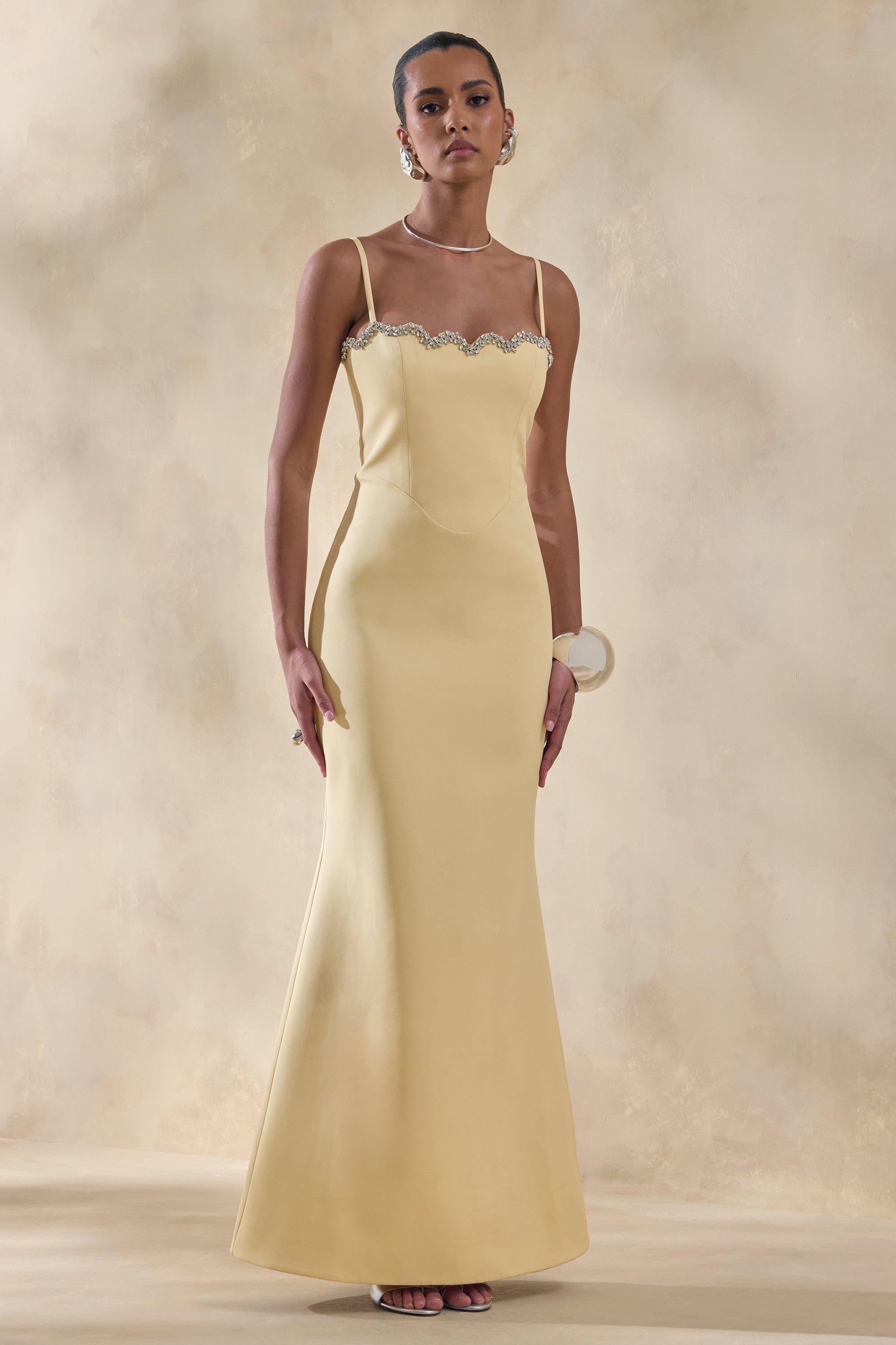 ECM_HR_CL137261121 - Story | Lemon Scalloped Sweetheart-Neck Maxi Dress With Embellished-Detailing 2.jpg