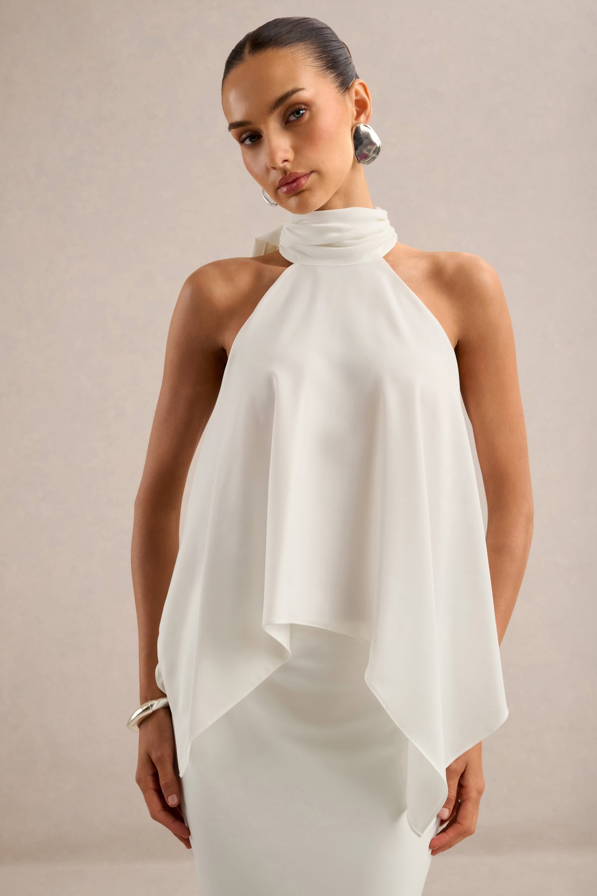 CL137321110 - Sancelle _ White Matte Satin Halter-Neck Top 5.jpg