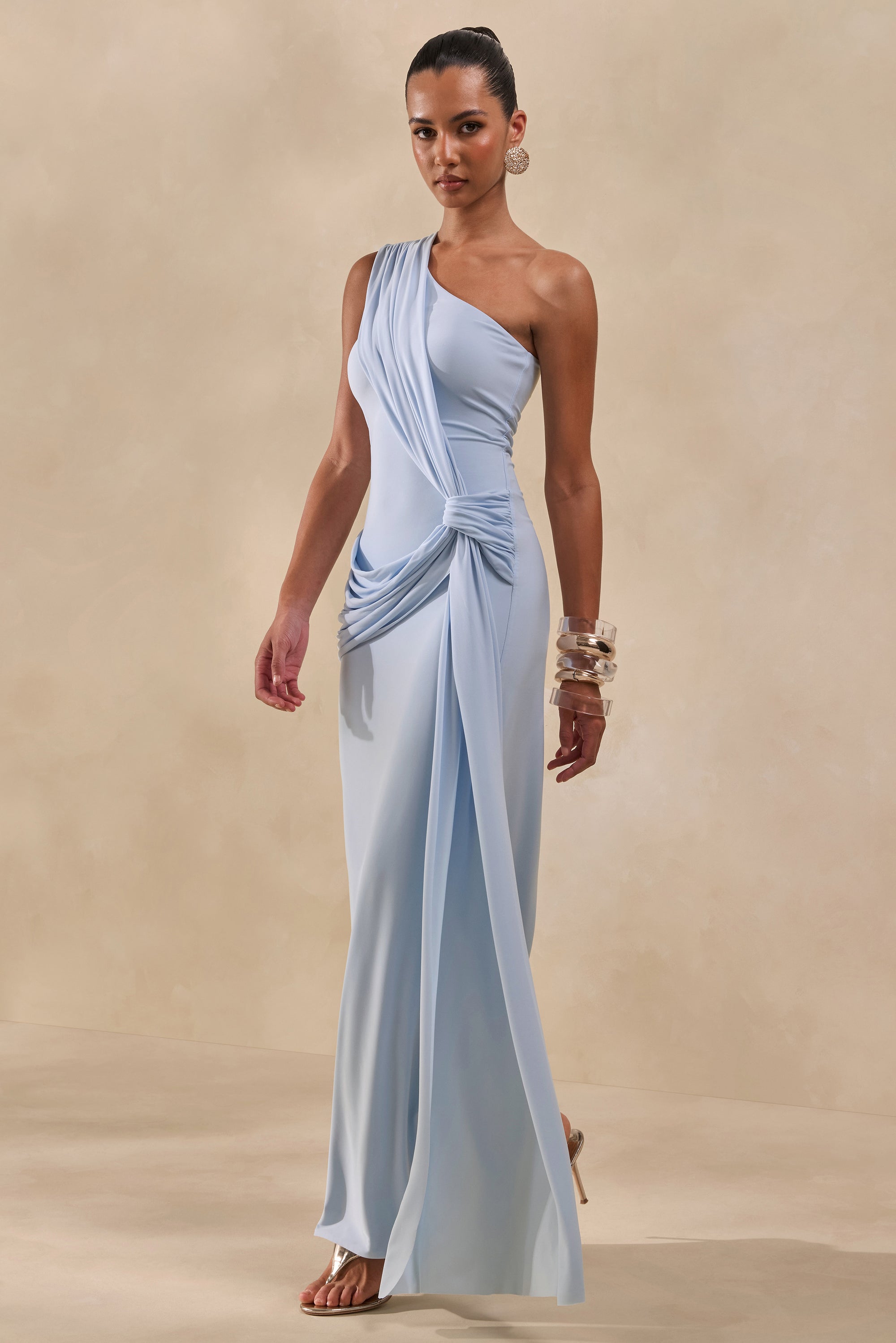 ECM_HR_CL137330016 - Lunoria _ Powder Blue Asymmetric-Neck Maxi Dress With Gathered-Detailing3 (1).jpg