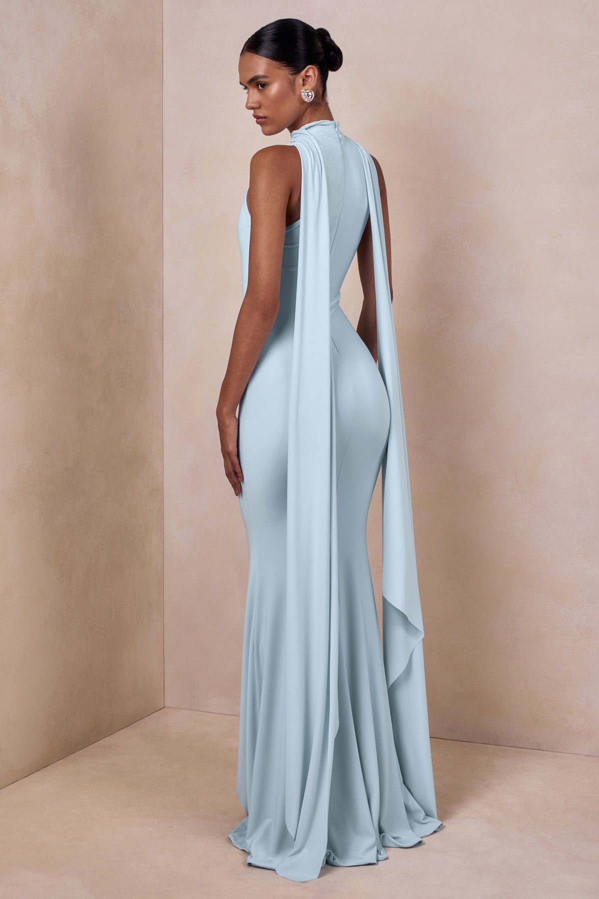ECM_HR_CL137448016 - Cordy | Powder Blue High-Neck Maxi Dress With Cape 06.jpg