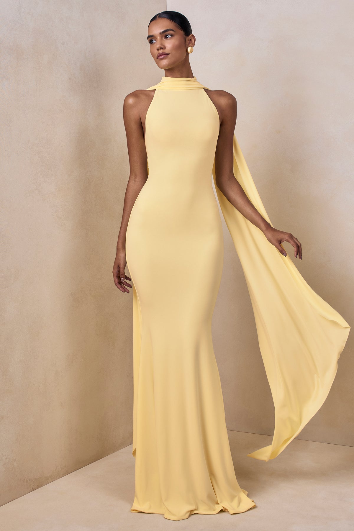 ECM_HR_CL137448121 - Cordy | Lemon High-Neck Maxi Dress With Cape 05.jpg