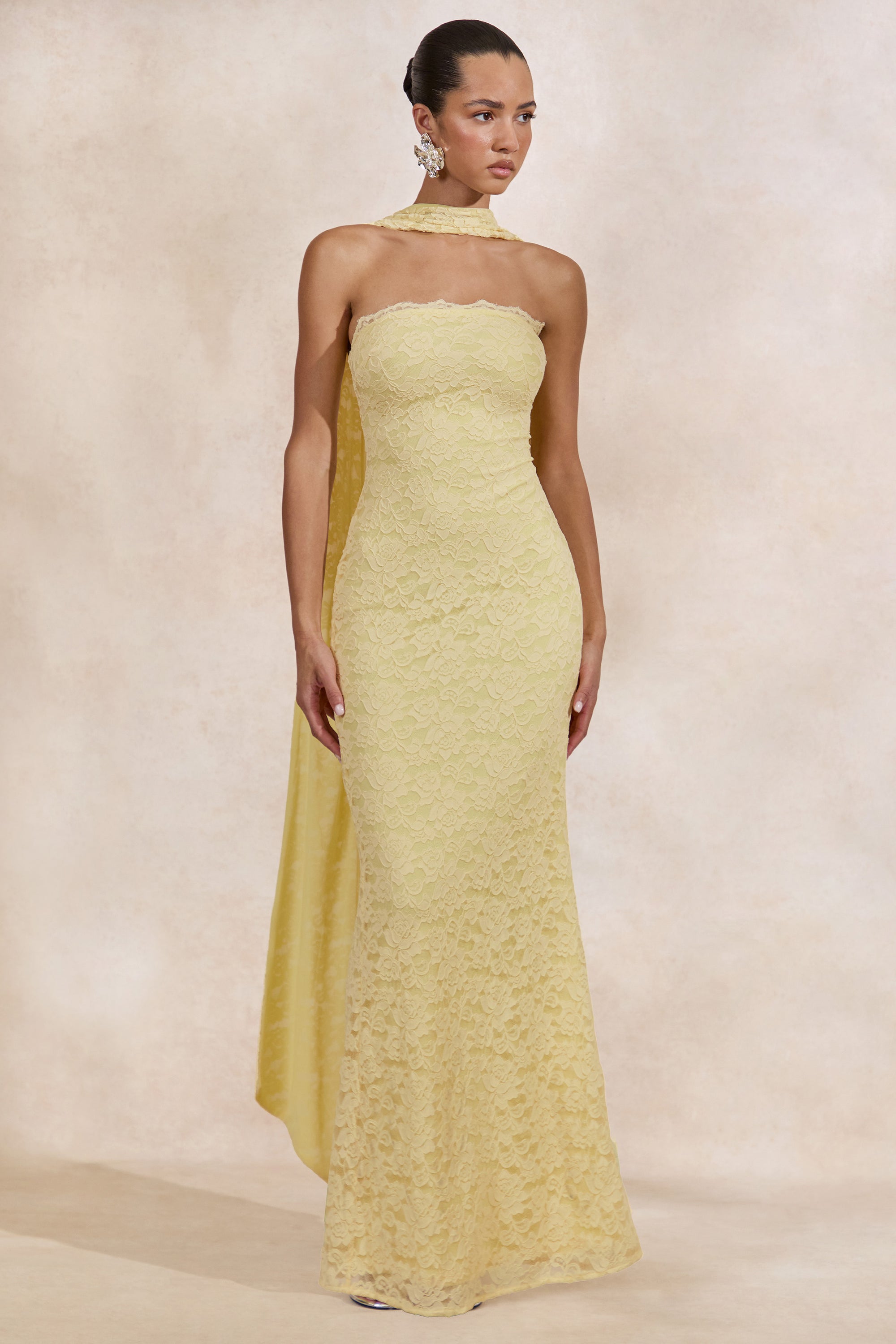 CL137628121 - Massima _ Lemon Lace Bandeau Maxi Dress With Scarf-Detail0.jpg