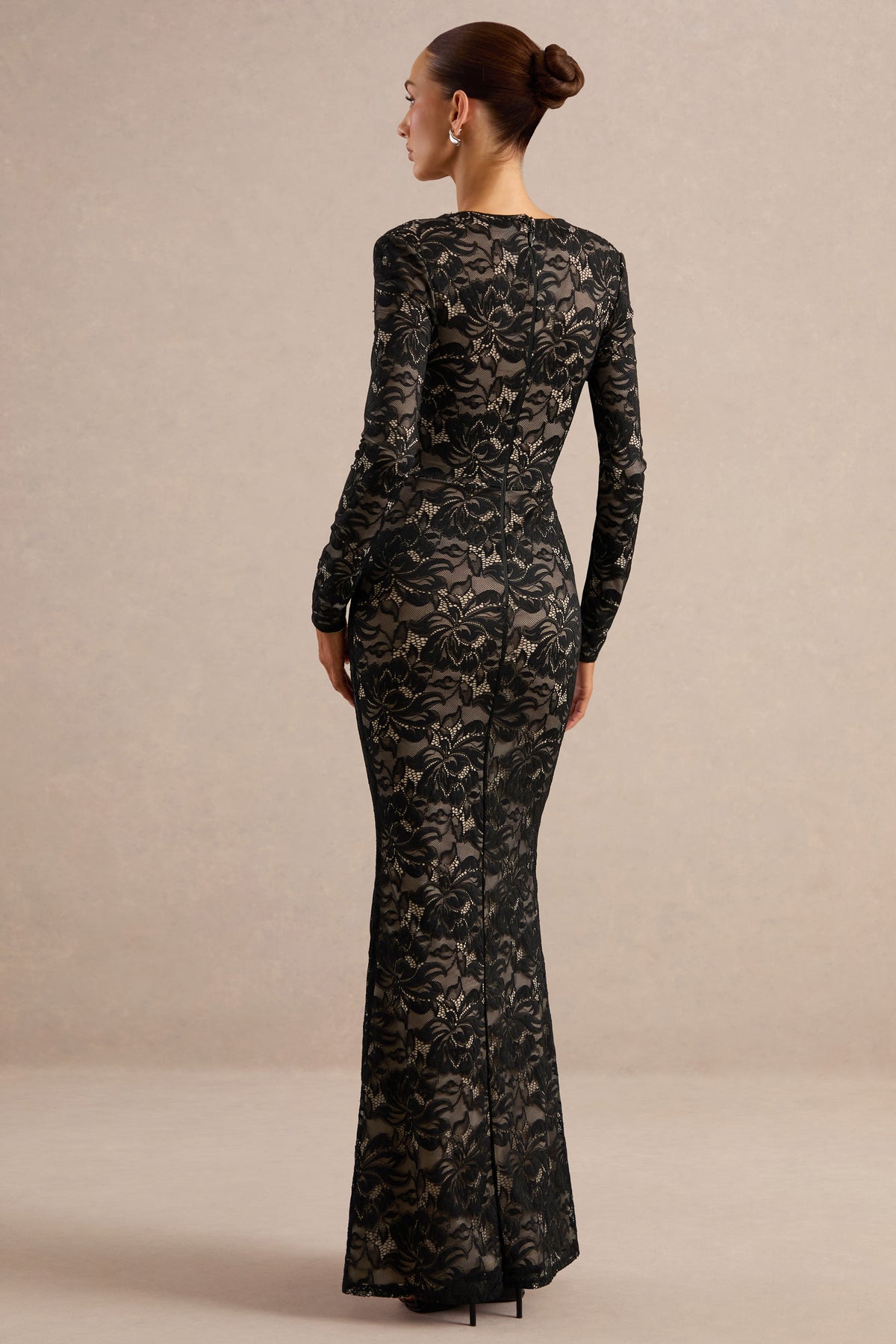 ECM_HR_CL137708001 - Avorine _ Black Lace Plunge-Neck Maxi Dress5.jpg