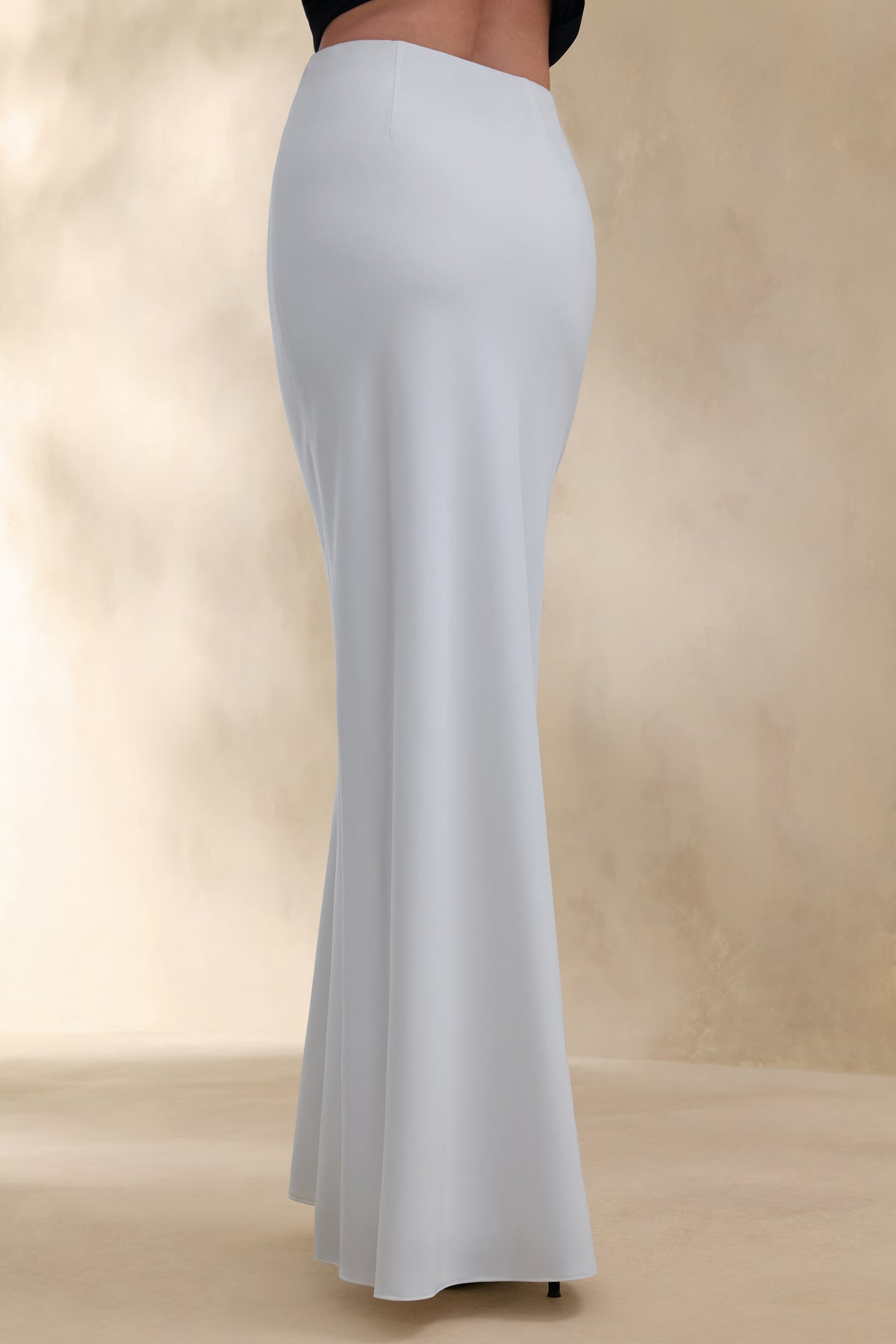 ECM_HR_CL137777001 - Aetheria | Black Satin High-Neck Top With Cape + ECM_HR_CL137855110 - Iveta | White Satin Maxi-Skirt 8.jpg