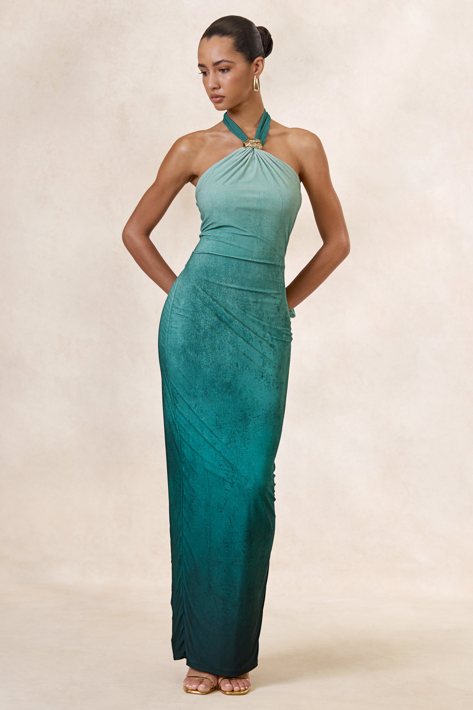 CL138118012- Thera _ Turquoise Ombre Halter-Neck Maxi Dress With Gold Detail1.jpg
