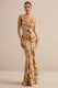ECM_HR_CL138217070 - Amali | Orange Floral V-Neck Maxi Dress With Ruffled Detailing 0.jpg