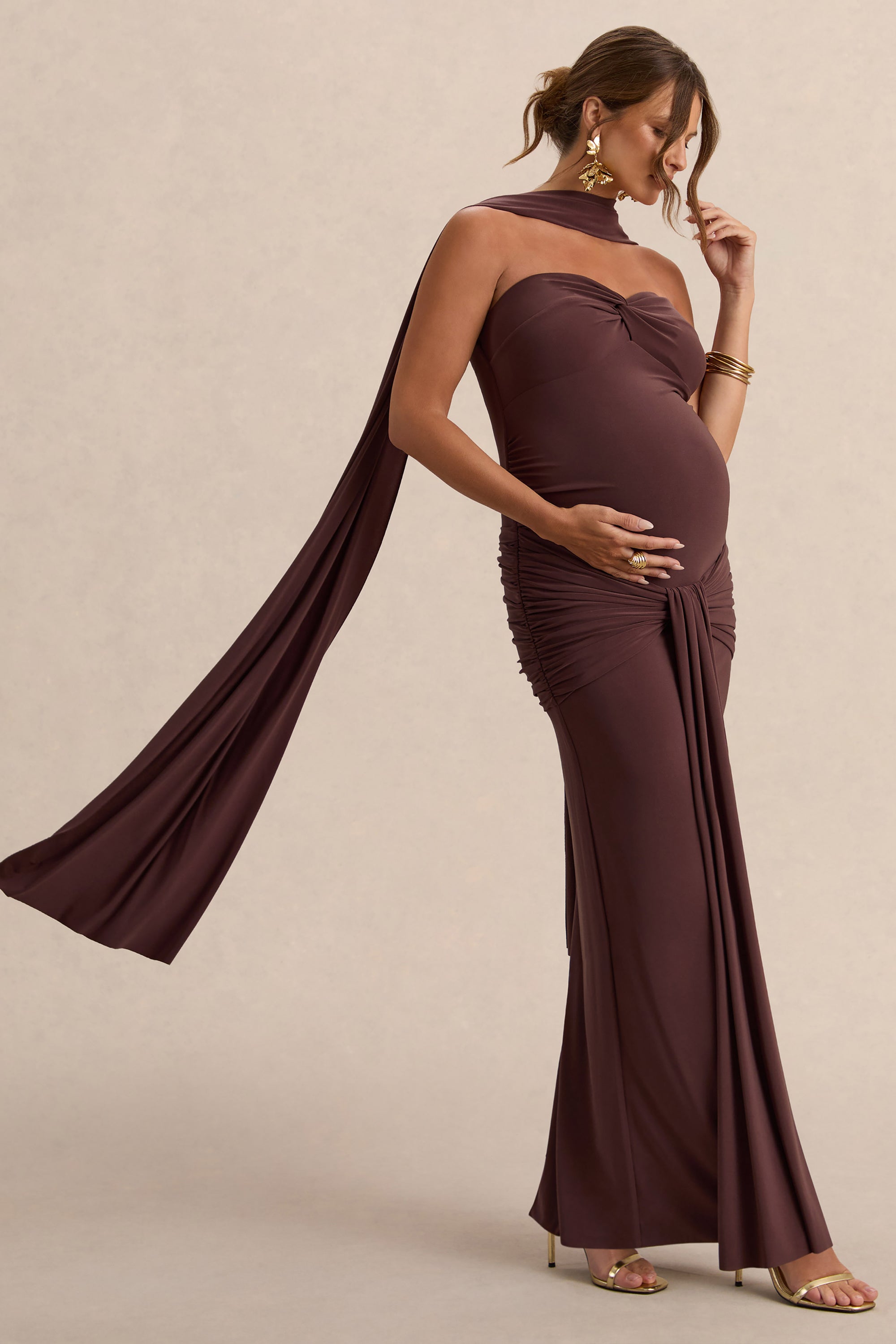 ECM_HR_CL138248022---Faustina-Dark-Brown-Bandeau-Neck-Maternity-Maxi-Dress-With-Scarf-Detail-And-Gathered-Detailing-0.jpg