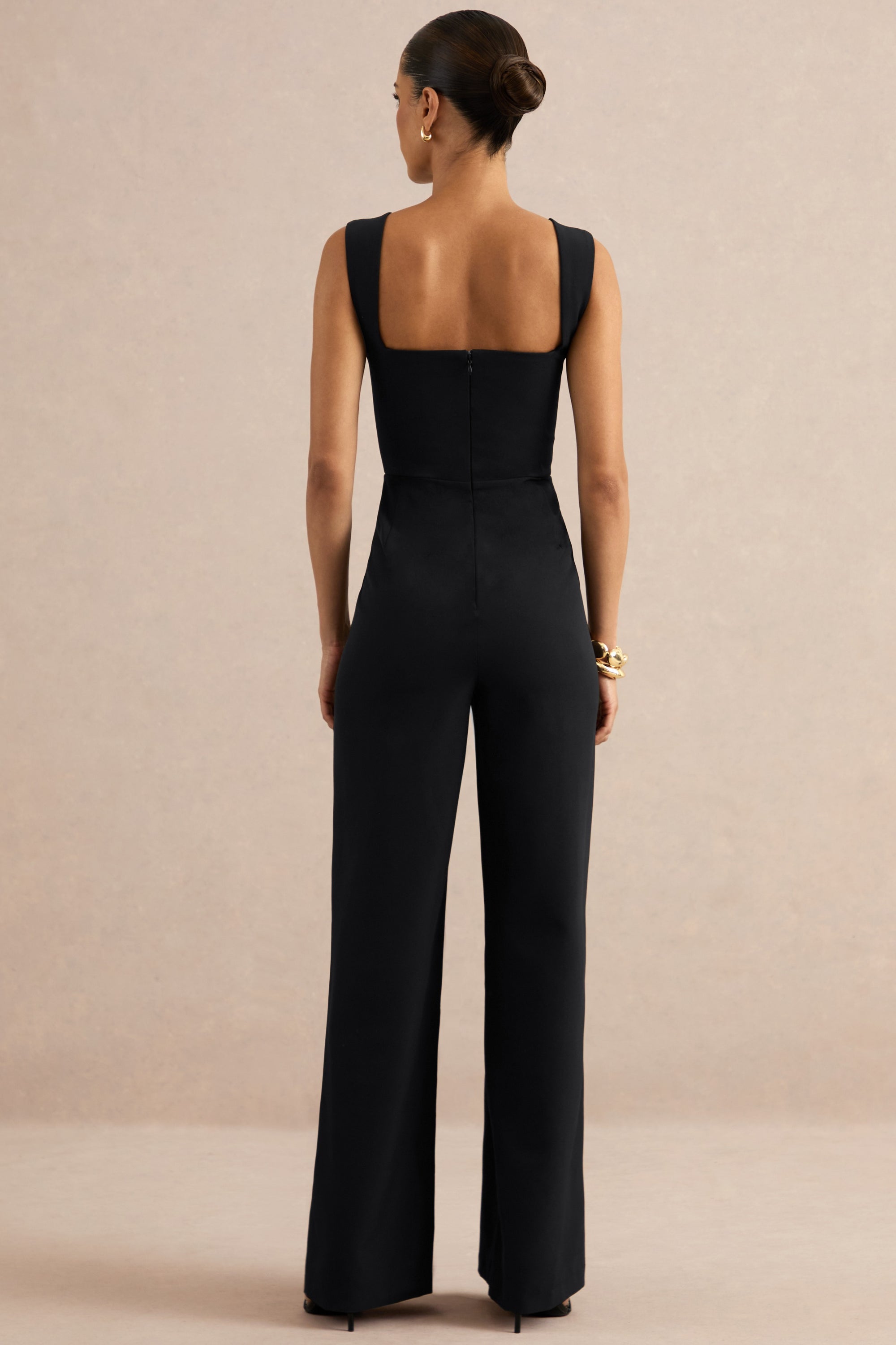 Jorja Black Sweetheart-Neck Jumpsuit CL138261001 61.jpg