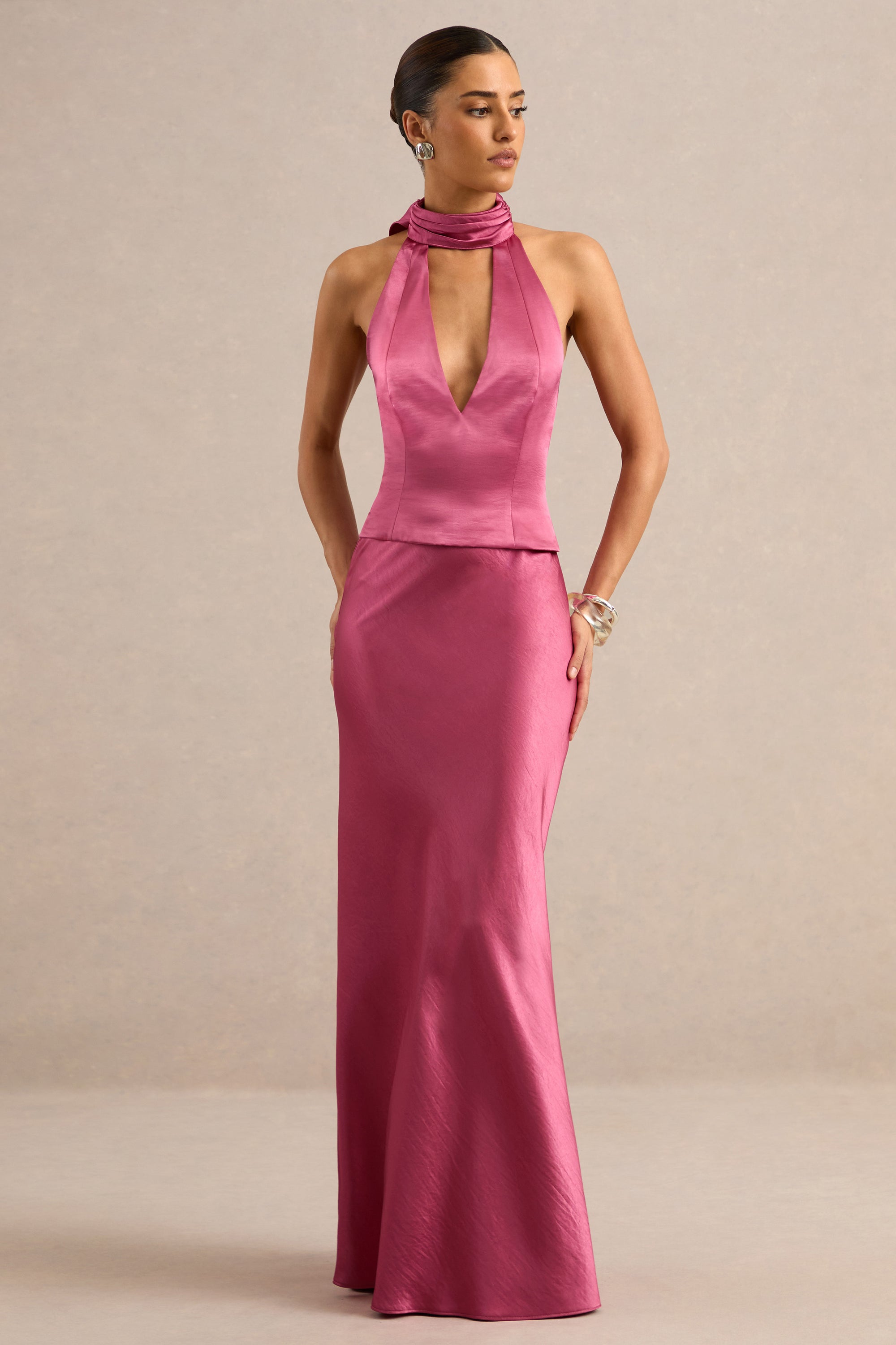 CL138550080 - Lareina | Hot Pink Satin Maxi Skirt0.jpg