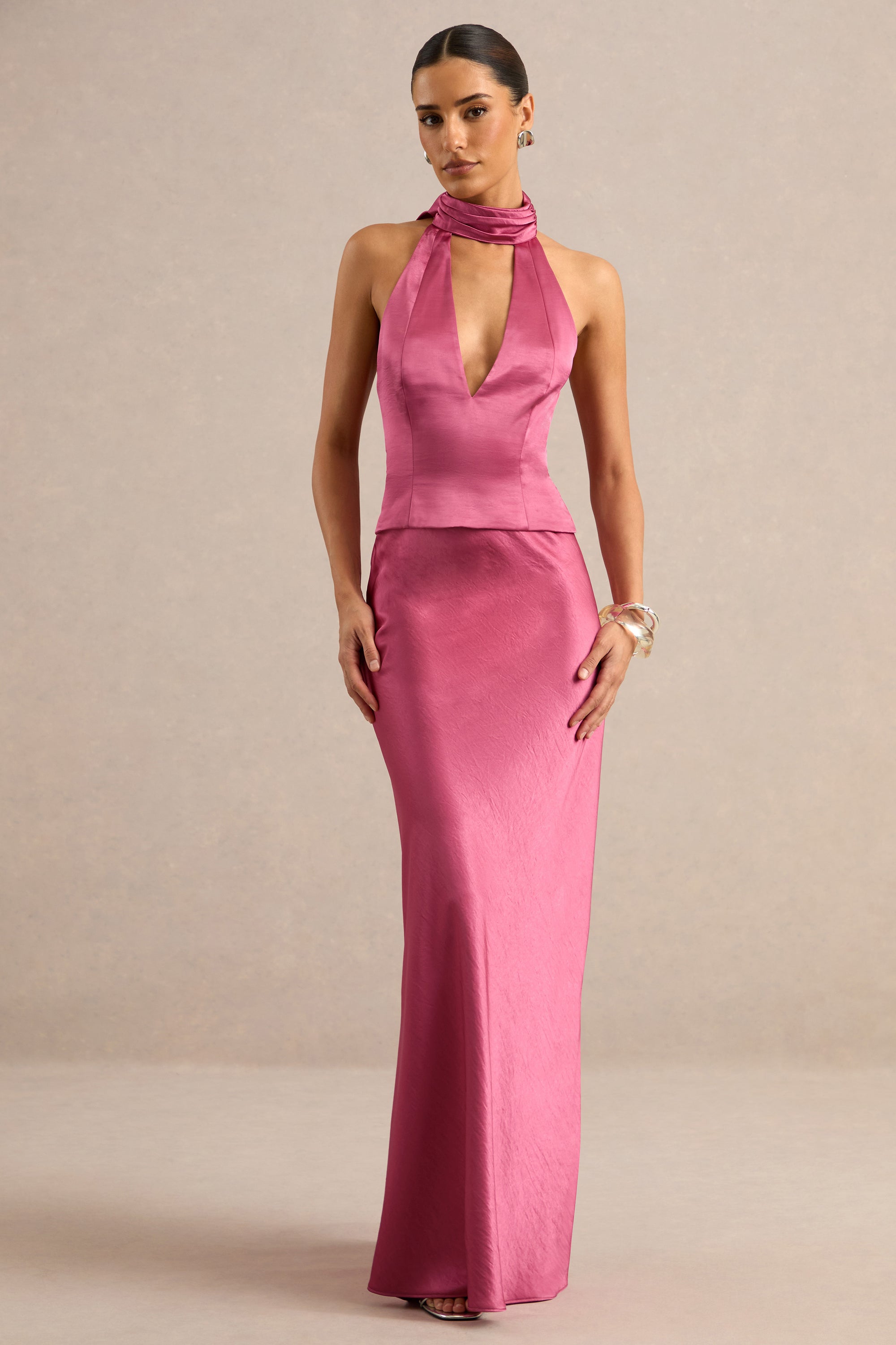 CL138550080 - Lareina | Hot Pink Satin Maxi Skirt2.jpg