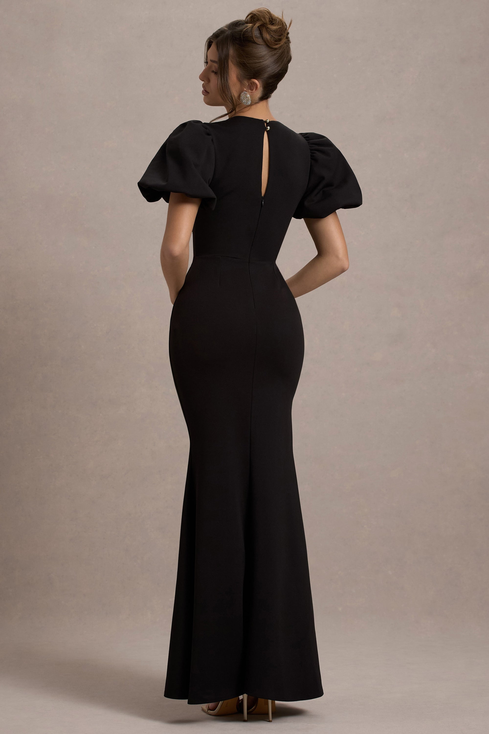 HR_CL138717001 - Love Letters  - Black Puff-Sleeve Maxi Dress 1.jpg