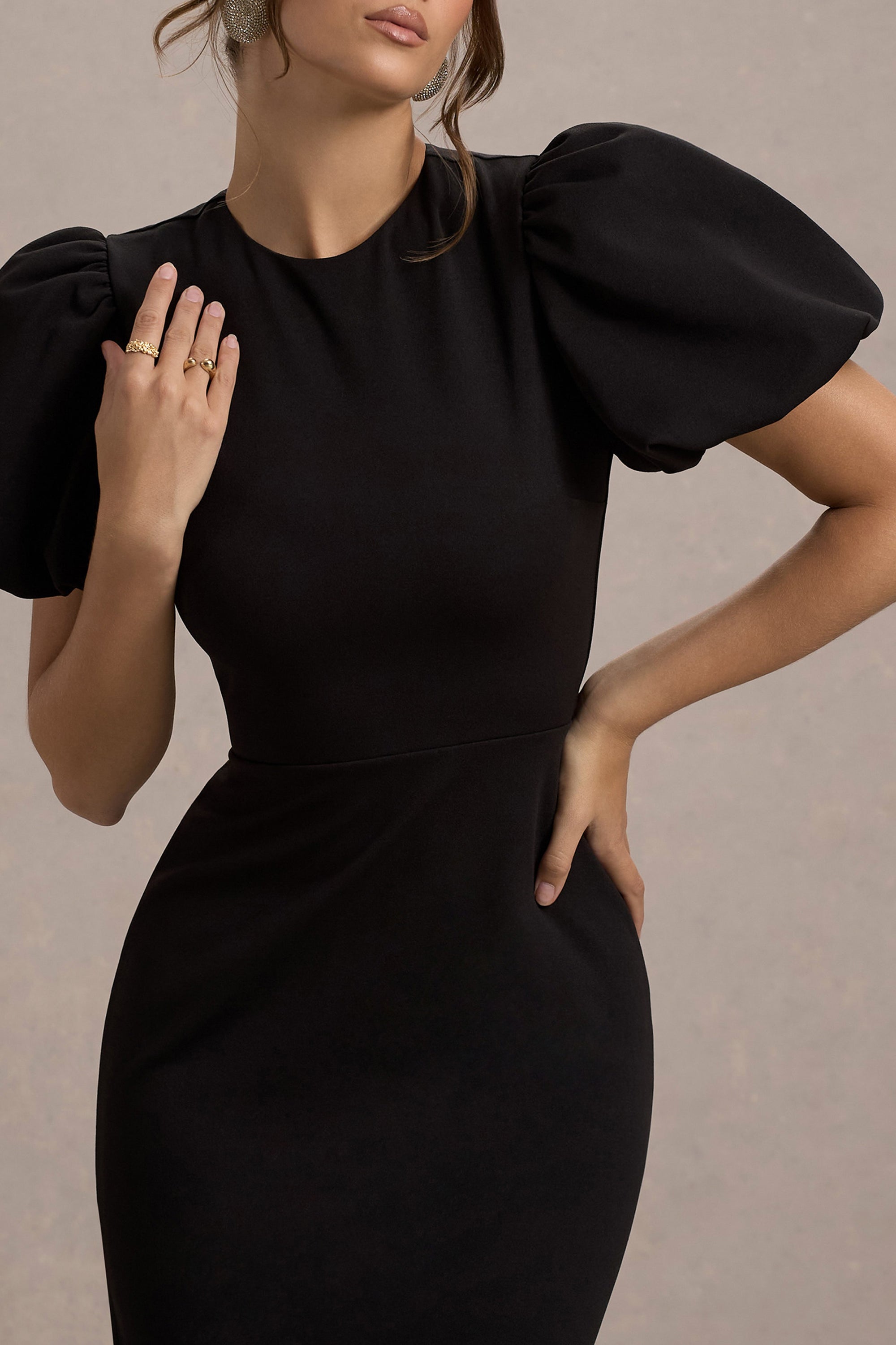 HR_CL138717001 - Love Letters  - Black Puff-Sleeve Maxi Dress 2.jpg