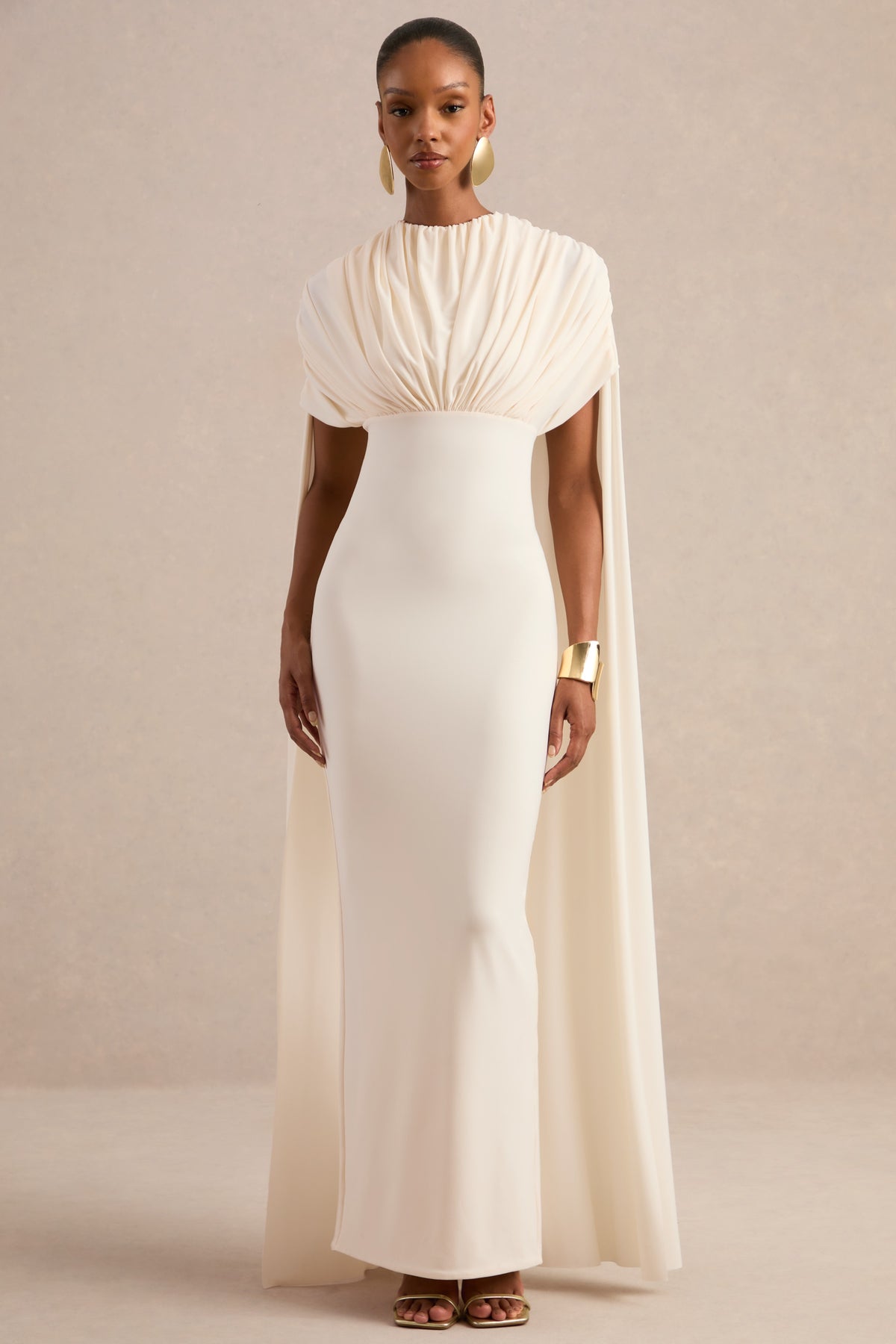 ECM_HR_CL138745110 - Diantha _ Cream Wide-Neck Maxi Dress With Cape Sleeves0.jpg