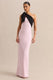 ECM_HR_CL138806084 - Adara - Pink & Black Asymmetric-Neck Maxi Dress With Bow-Detail - 09.jpg