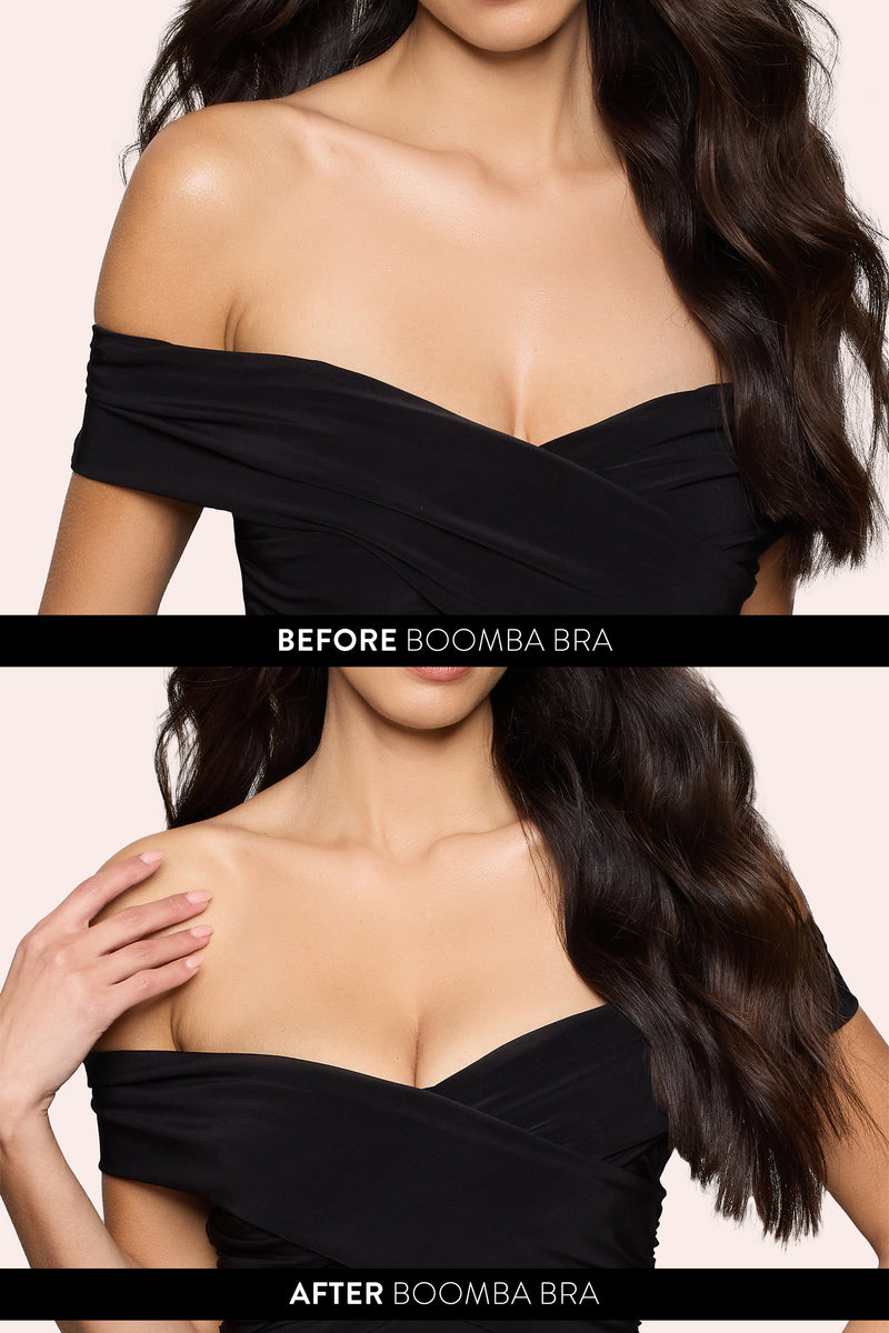 Invisibra | Boomba Unsichtbarer Haft-BH in Beige