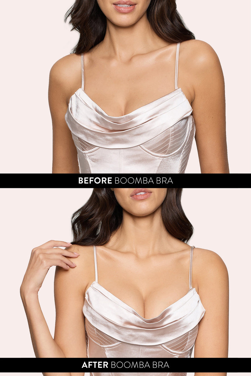 Magic Sticky Bra | Boomba Beige Gepolsterter BH