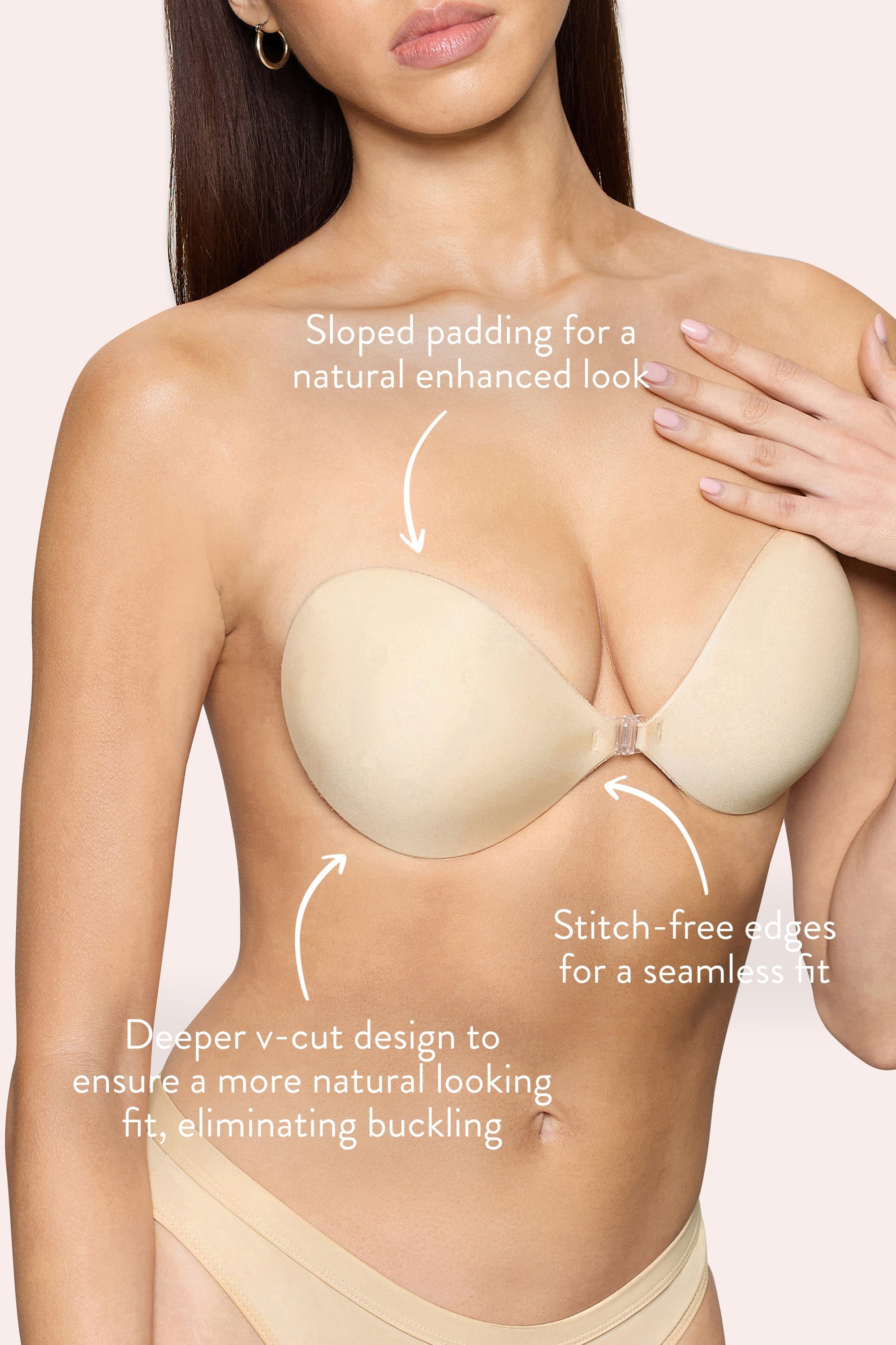 Magic Sticky Bra | Boomba Sand Gepolsterter Haft-BH